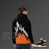 Jordan 3 Desert Elephant Hoodie - Desert Elephant 3 Retro Unisex Hoodie - Desert Elephant 3 Retro Hoodie - Sneaker Matching Hoodie Gift