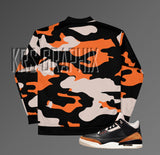 Bomber Jacket to Match  Jordan 3 Desert Elephant - Desert Elephant 3 Retro Bomber Jacket - Desert Elephant 3 Retro - Sneaker Match Gift