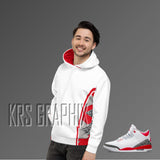 Hoodie To Match Jordan Fire Red 3s Retro