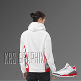 Hoodie To Match Jordan Fire Red 3s Retro