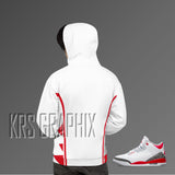 Hoodie To Match Jordan Fire Red 3s Retro