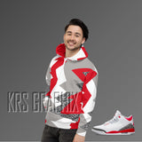 Hoodie To Match Jordan Fire Red 3s Retro