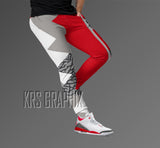Joggers To Match Jordan Fire Red 3s Retro