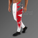 Joggers To Match Jordan Fire Red 3s Retro