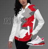 Bomber To Match Jordan Fire Red 3s Retro