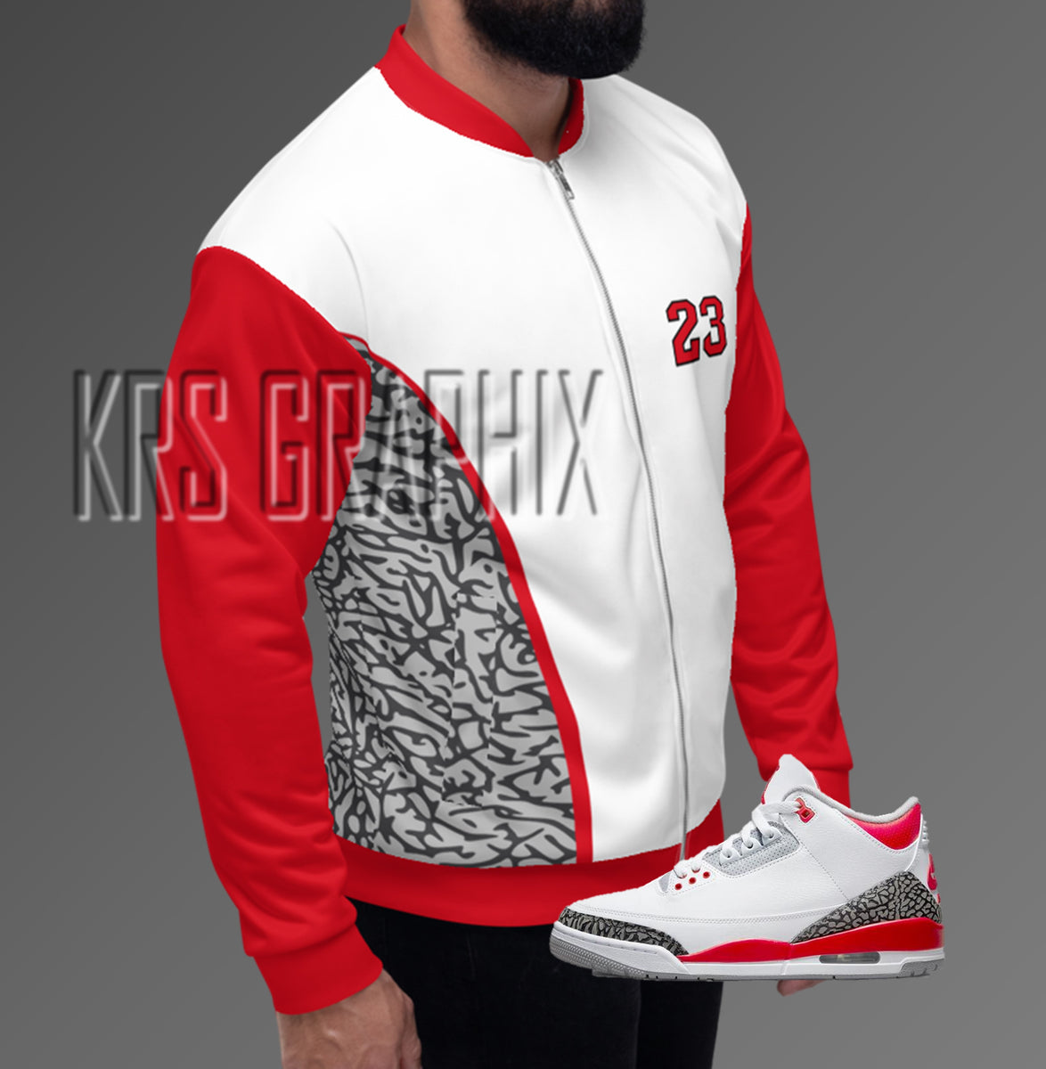 jordan retro 3 jacket