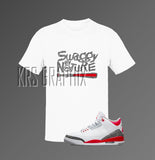 Shirt To Match Jordan Fire Red 3s Retro