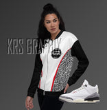 Jacket To Match Jordan 3 Reimagined - Elephant Insert II