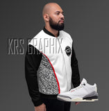 Jacket To Match Jordan 3 Reimagined - Elephant Insert II