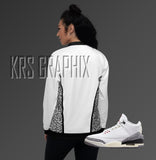 Jacket To Match Jordan 3 Reimagined - Elephant Insert