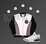 Jacket To Match Jordan 3 Reimagined - Elephant Insert II