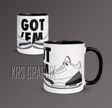 11 Oz Coffee Mug To Match Jordan 3 Reimagined - Got 'Em