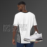 Full Print Shirt To Match Jordan 3 Reimagined - Elephant Insert