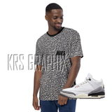 Full Print Shirt To Match Jordan 3 Reimagined - Elephant Print