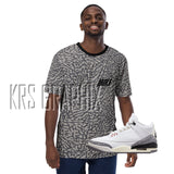 Full Print Shirt To Match Jordan 3 Reimagined - Elephant Print