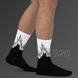 Socks To Match Jordan 3 Reimagined - Flames
