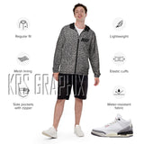 Zip Hoodie To Match Jordan 3 Reimagined - Elephant Print