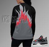 Bomber Jacket to Match Jordan 4 Infrared - Infrared 4s Bomber Jacket
