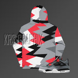 Hoodie Match Jordan 4 Infrared - Infrared 4s Hoodie