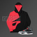 Hoodie Match Jordan 4 Infrared - Infrared 4s Hoodie