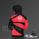 Hoodie Match Jordan 4 Infrared - Infrared 4s Hoodie