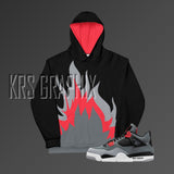 Hoodie Match Jordan 4 Infrared - Infrared 4s Hoodie