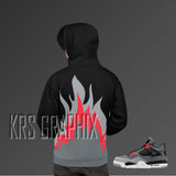 Hoodie Match Jordan 4 Infrared - Infrared 4s Hoodie