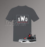 Shirt to Match Jordan 4 Infrared - Infrared 4s -Shirt