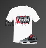Shirt to Match Jordan 4 Infrared - Infrared 4s -Shirt