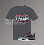 Shirt to Match Jordan 4 Infrared - Infrared 4s -Shirt