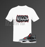 Sneakerhead Queen Couples Shirt to Match Jordan 4 Infrared - Infrared 4s -Shirt