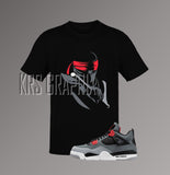 Shirt to Match Jordan 4 Infrared - Infrared 4s -Shirt