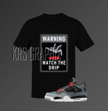 Shirt to Match Jordan 4 Infrared - Infrared 4s -Shirt