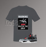 Shirt to Match Jordan 4 Infrared - Infrared 4s -Shirt