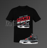 Shirt to Match Jordan 4 Infrared - Infrared 4s -Shirt