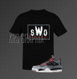 Shirt to Match Jordan 4 Infrared - Infrared 4s -Shirt