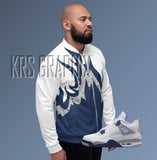Midnight Navy Jacket | Midnight Navy 4 Jacket | Midnight Navy 4s Jacket | Jordan 4 Jacket