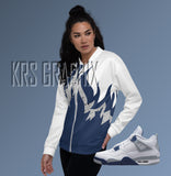 Midnight Navy Jacket | Midnight Navy 4 Jacket | Midnight Navy 4s Jacket | Jordan 4 Jacket