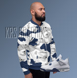 Midnight Navy Jacket | Midnight Navy 4 Jacket | Midnight Navy 4s Jacket | Jordan 4 Jacket