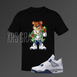 Midnight Navy Shirt | Midnight Navy 4 Shirt | Midnight Navy 4s Shirt | Jordan 4 Shirt Bear