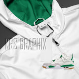Zip Hoodie To Match Jordan 4 Pine Green Sb - Mike Sb