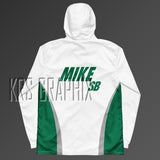 Zip Hoodie To Match Jordan 4 Pine Green Sb - Mike Sb