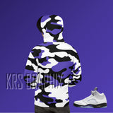 Concord 5s Hoodie  | Jordan 5 Concord Hoodie | Sneaker Match Concord 5 Hoodie