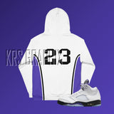 Concord 5s Hoodie  | Jordan 5 Concord Hoodie | Sneaker Match Concord 5 Hoodie