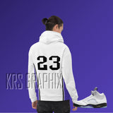 Concord 5s Hoodie  | Jordan 5 Concord Hoodie | Sneaker Match Concord 5 Hoodie