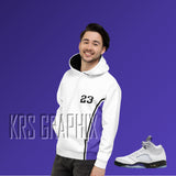Concord 5s Hoodie  | Jordan 5 Concord Hoodie | Sneaker Match Concord 5 Hoodie
