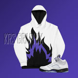 Concord 5s Hoodie  | Jordan 5 Concord Hoodie | Sneaker Match Concord 5 Hoodie