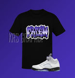 Concord 5 Shirt | Jordan 5 Concord T-Shirt | Jordan 5 Concord Sneaker Match Tee Fresh