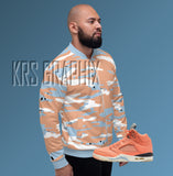 Jacket To Match Jordan Crimson Bliss 5s Retro