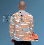 Jacket To Match Jordan Crimson Bliss 5s Retro